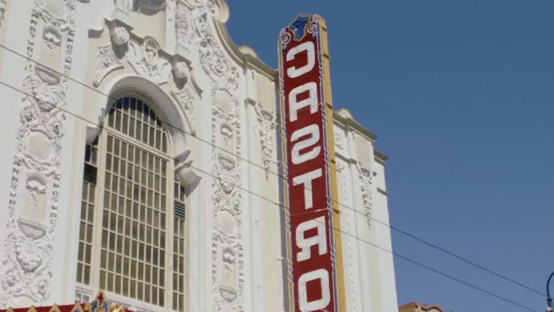 Castro Theater signage during the day